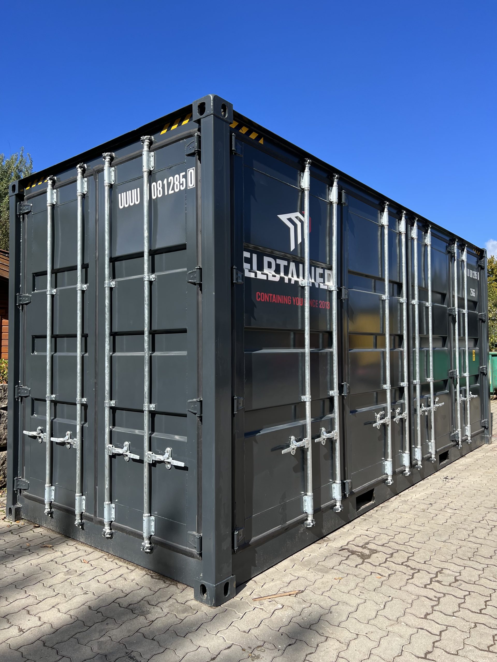 20ft Highcube Side Door Container (all sides open)